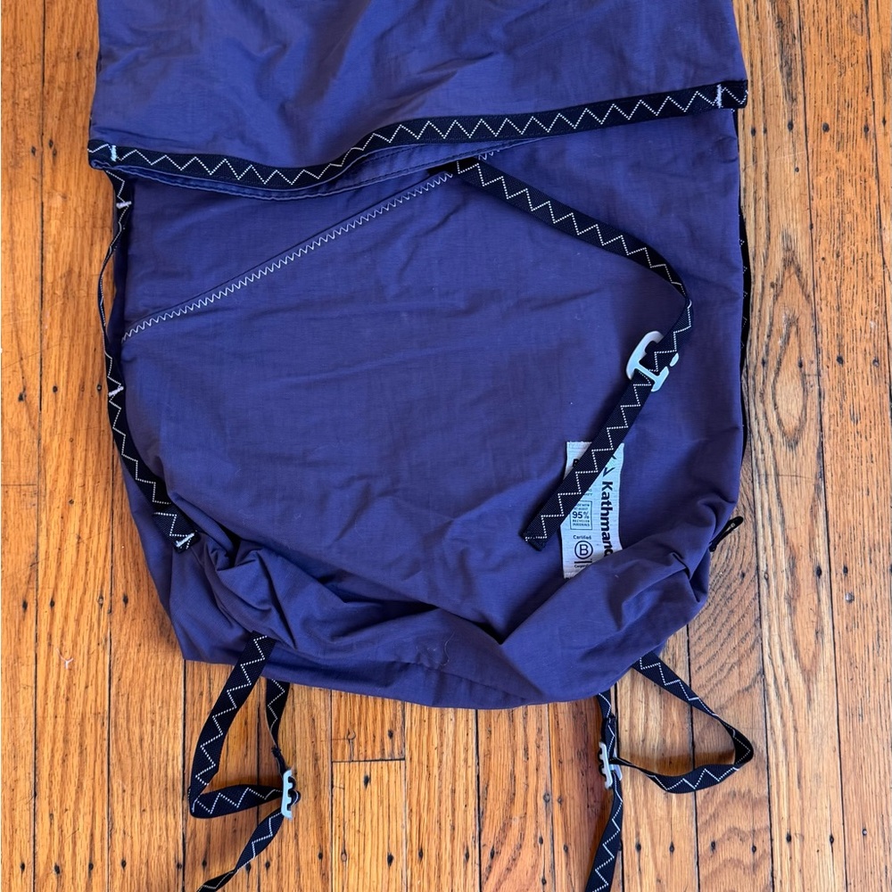 Kathmandu Slate Gray Backpack with Black Straps